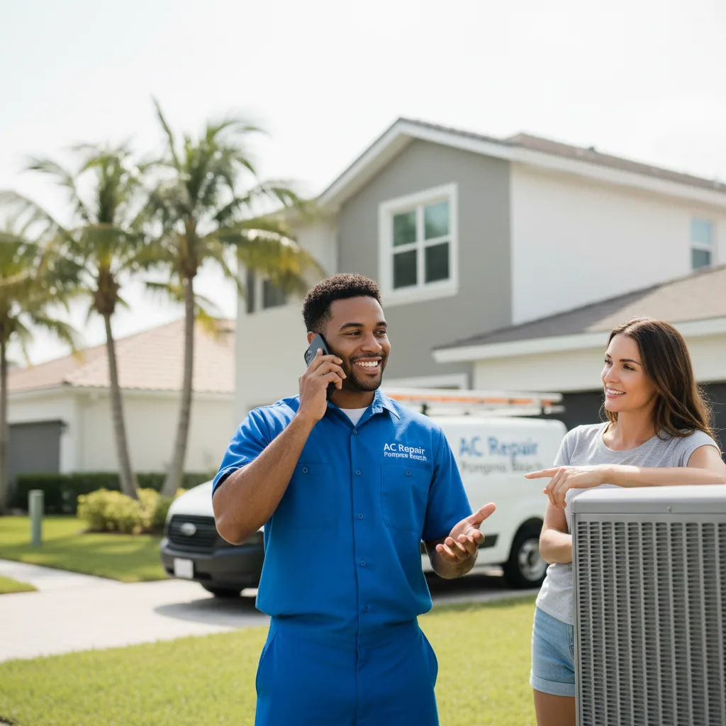 AC Repair Pompano Beach customer support in Belle Plaine